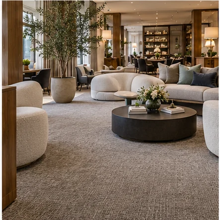 Illustrative carpeted hotels & offices