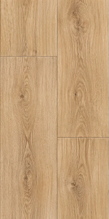 Illustrative natural oak laminate finish sample