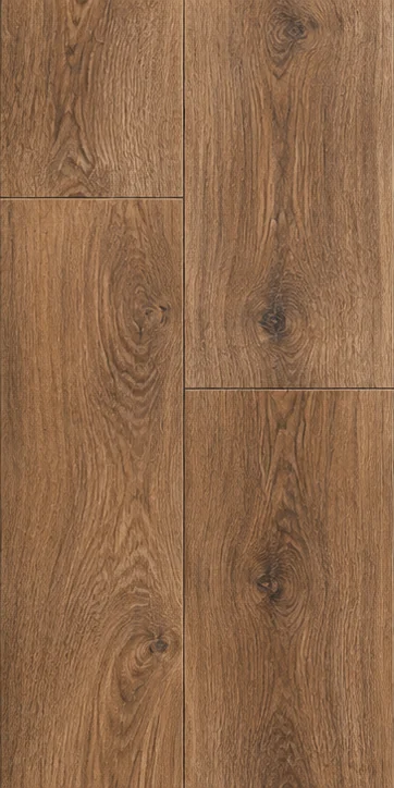 Illustrative warm brown laminate finish sample